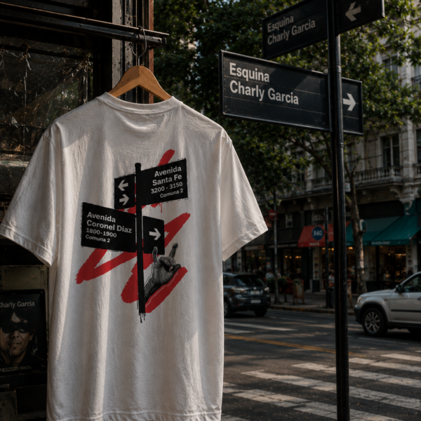 Charly García | Esquina Charly García | Remera