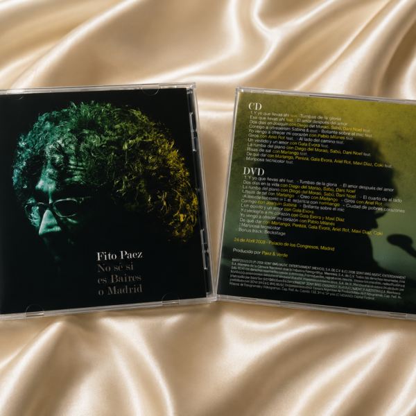 Fito Paez | No sé si es Baires o Madrid | CD