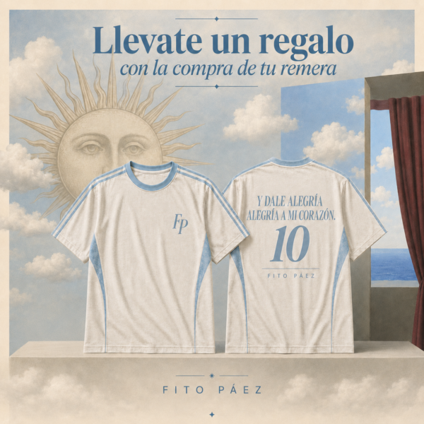 Fito Páez | Y dale alegría a mi corazón | Remera
